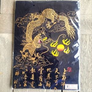 Cotton Tshirt with Dragon from Beijing, China | SZ M